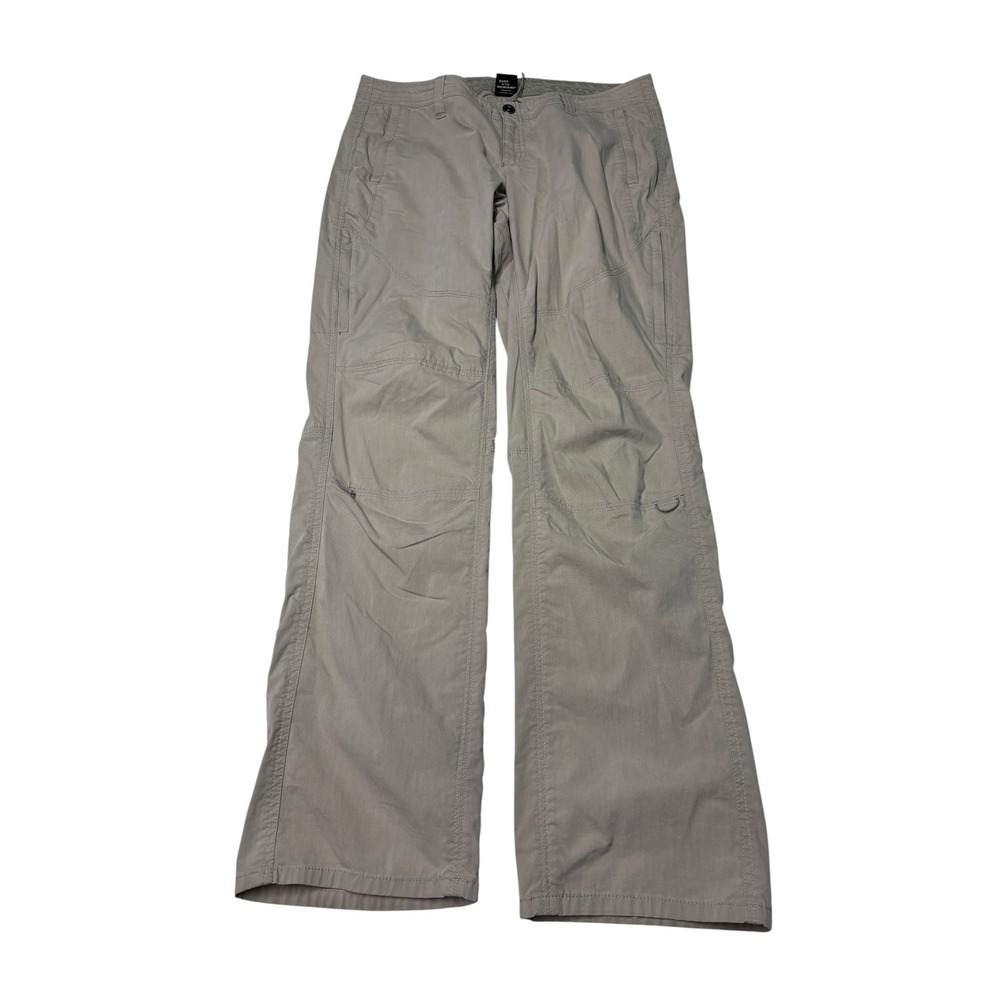 Kuhl Spire Roll-Up Pants Hiking Pants Tan Khaki Womens 12 34X32 Reg Articulated